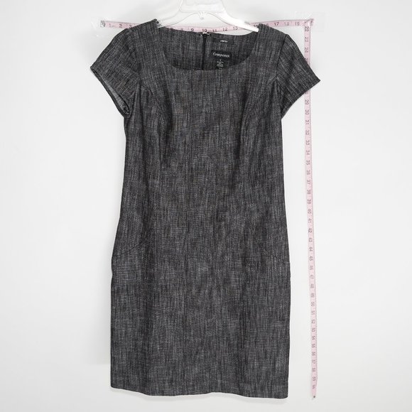 Stretch Denim Career Dress - Picture 1 of 2